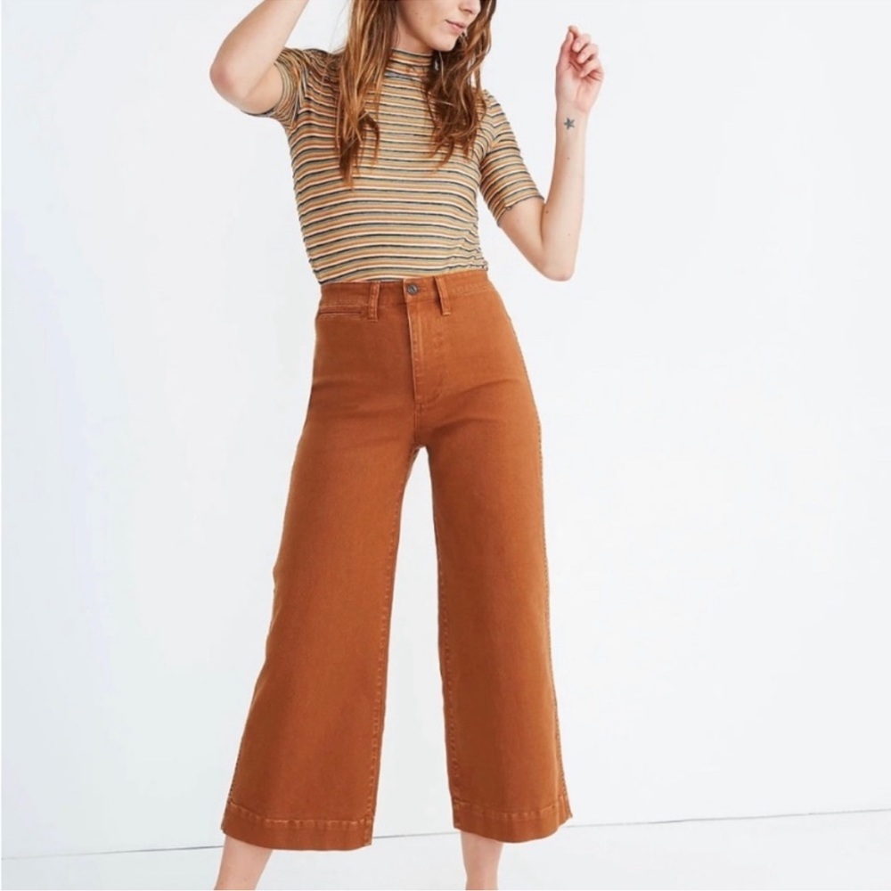 Madewell Emmett wide leg pant